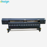 Imprimante à tête double Xp600 de 3,2 m à solvant écologique à grande vitesse de format large Roland de 10 pieds avec CE