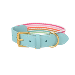Starke Tags Boho verstellbares Haustier halsband Leder Hunde halsband Haustier halsbänder für Hunde - Product Image 6