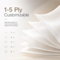 Papier toilette sanitaire ultra-doux, serviette ménagère pour soins quotidiens, fabriqué à partir de pâte spéciale