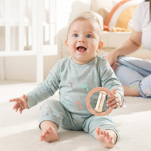 Giocattoli a sonaglio in legno Montessori per bambini giocattolo educativo musicale giocattolo per la coordinazione degli occhi della mano neonato giocattolo sensoriale - Product Image 2