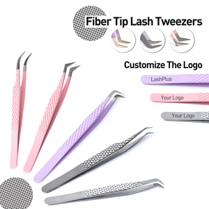 LashPlus Anti-corrosiebestendige, duurzame, nauwkeurige precisietips zonder gaten, fiber tip, slanke boot wimperpincet - Product Image 4