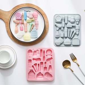 Nouveau moule en silicone <span class=keywords><strong>pour</strong></span> <span class=keywords><strong>fondant</strong></span> outil de beauté 17 trous <span class=keywords><strong>parfum</strong></span> cosmétiques chocolat bonbons gâteau décoration moule en silicone - Product Image 3