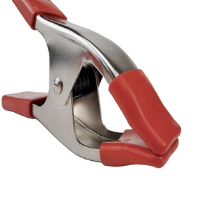 <span class=keywords><strong>Pince</strong></span> à ressort en acier inoxydable de 9 pouces, pinces à ressort métalliques robustes avec poignée en caoutchouc <span class=keywords><strong>pour</strong></span> le travail du bois, la collage, le jardinage et la <span class=keywords><strong>fixation</strong></span> de bâches - Product Image 3