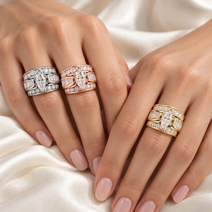 Anello Geometrico per Donne, Design Semplice per Uso Quotidiano - Product Image 2