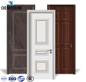 OEM/ODM Dalle de séparation de chambre Salle de bain <span class=keywords><strong>Grange</strong></span> Patio Sécurité française Entrée avant Intérieur Autres portes WPC pour chambre - Product Image 2