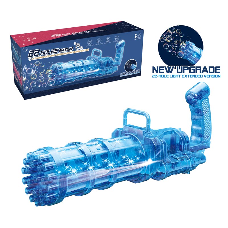 EPT игрушки, 22 Отверстия, автоматический мощный пузырь, Детский Электрический пистолет для пузырей, игрушки