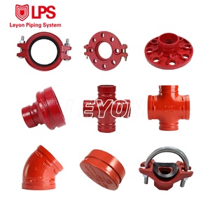 Système de lutte contre l'incendie <span class=keywords><strong>Leyon</strong></span> en fonte ductile FM UL, système de protection incendie, système de sprinkler, raccord rainuré, réducteur rainuré - Product Image 5