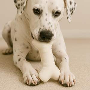 Jouet en peluche créatif en forme d'os - Bâtonnets à mâcher souples et couineurs pour chiots en dentition et jeu interactif - Product Image 4