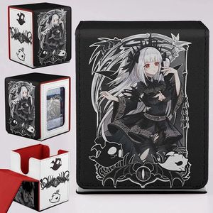 Caja de Cartas al por Mayor, Caja de Exhibición para Mazos Commander, Caja de Almacenamiento de Cartas Coleccionables, Caja de Cartas de Cuero Premium TCG 100 + para Mazos de Cartas Mágicas - Product Image 1