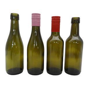 Commercio all'<span class=keywords><strong>ingrosso</strong></span> della fabbrica 187ml bottiglia di vetro di vino verde antico Bordeaux Bordeaux <span class=keywords><strong>bottiglie</strong></span> con tappi in alluminio - Product Image 1