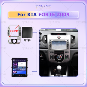 Cadre de navigation radio stéréo de voiture de vente chaude d'usine de 9.7 pouces pour KIA FORTE 2009 cadre de navigation de lecteur <span class=keywords><strong>DVD</strong></span> d'écran de voiture argenté - Product Image 6