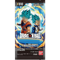 Jeu de cartes à collectionner de personnages d'anime FB10 Cross Force Fusion World Booster Box Cartes à collectionner
