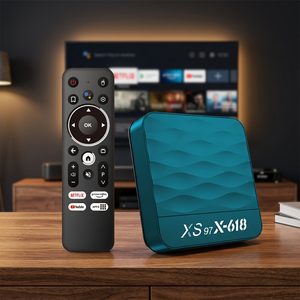 XS97 X-618 Allwinner H618 TV <b>Box</b> <b>Android</b> 12.0 Quad Core 6K Wi-Fi 4GB 32GB Media Player Set-Top <b>Box</b> - Product Image 1