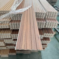 Panel Geser WPC OEM untuk Dekorasi Interior, Kayu Ramah Lingkungan, Komposit Tahan Air, Desain Modern dengan Kemasan PPWR