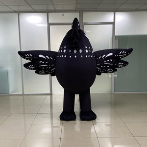 Costume de mascotte <span class=keywords><strong>gonflable</strong></span> personnalisé en forme de <span class=keywords><strong>coq</strong></span>, en tissu Oxford, amusant, pour la promotion de la marque - Product Image 1