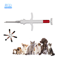 Microchip Implantable de Rastreo para Mascotas y Animales Chip de Identificación RFID para Perros y Ganado