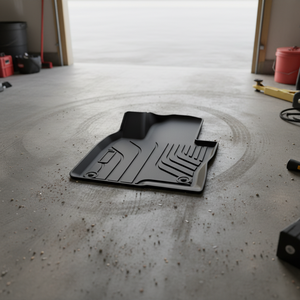 Tapis de sol de voiture en TPE nid d'abeille de luxe, ensemble complet 2 pièces, épaisseur 3 mm, perforés à l'aiguille, pour <span class=keywords><strong>Renault</strong></span> et Mazda 3 - Product Image 5