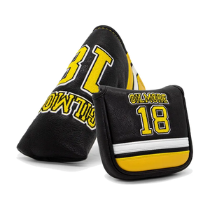 Hot Selling No.18 Golf <b>Putter</b> Cover Exquisite Embroidery with Waterproof PU Magnetic Closure Top Selling Golf <b>Putter</b> <b>Headcover</b> - Product Image 1