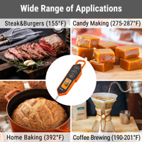 Mini thermomètre à viande professionnel TempPro TP01H à lecture rapide et instantanée pour la cuisine et la cuisson de la viande