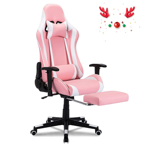 Moderna <span class=keywords><strong>sedia</strong></span> ergonomica reclinabile in rete regolabile in metallo schienale/sedile in pelle sintetica Internet celebrità gioco consigliato - Product Image 1