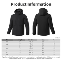 Veste de travail chauffante pour hommes et femmes, manteau chauffant rechargeable pour l'hiver, la moto, la chasse, le ski et le cyclisme