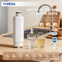 Filtro de Agua Certificado NSF42 PUREZA para Refrigerador, Filtros Domésticos para SAM- SUNG HAF-QIN/EXP DA97-17376B DA97-08006C