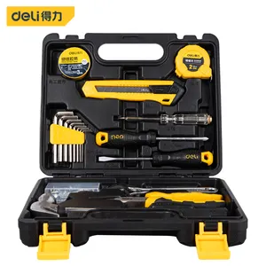 Deli DL1018JT Best Quality New Tool Set Hand Tool Box Set/Toolkit For Home Household Tools Set Kit