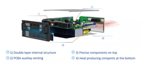 Panel de potencia activa universal, dispositivo de compensación de filtrado armónico, AHF 200A 400A 600A LV