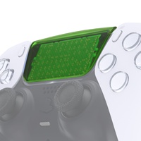 EXtremeRate Autres accessoires de jeu, couvercle de pavé tactile de remplacement coloré, pièce personnalisée pour pavé tactile de manette PS5