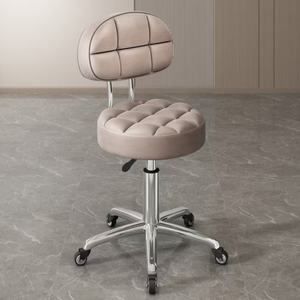 Raised Lowered Beauty Barber Chair with Massage Properties Round Nail Stool for Hair <b>Salon</b> Barbershop-Beauty Stool for Sale - Product Image 6