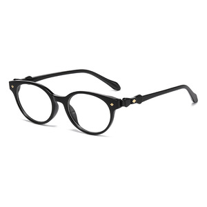 Gafas fotocromáticas de ojo de gato para mujer, montura completa, lentes de PC, protección contra luz azul, cambio de color con diseño de dragón y swastika - Product Image 5