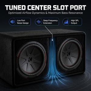 Caisse de subwoofer de voiture vide double 12 pouces à basses profondes, amplificateur de subwoofer de voiture 10 pouces, vente directe usine - Product Image 6
