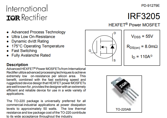 Transistor MOSFET - IPAN60R360P7S - Infineon Technologies AG - De Potencia / De Conmutación