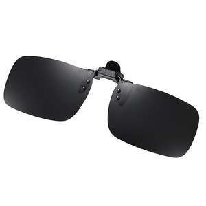 Lunettes de soleil polarisées à clipser pour hommes haut de gamme nuances de cadre PC Anti-UV pour les conducteurs et les lunettes de myopie en gros - Product Image 6