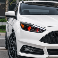 Ensemble de phares LED BK pour Ford Focus 2015, spécifications américaines, style RS, projecteur, DRL, clignotants séquentiels, plug and play