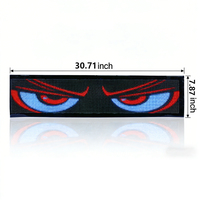 Panel LED Flexible Programable con Logotipo, Matriz FPCB, Texto Animado, Información Desplazable, Pantalla LED para Decoración del Hogar, Autos y Tiendas