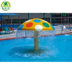 Customized design according to site! Water Playground Mushroom Water Fountain Swimming Pool Toys(QX - 079G)