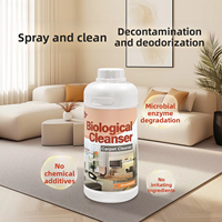 Nettoyant concentré enzymatique biologique 800g pour tapis et canapés, détachant pour tissus, matelas, rideaux et jouets en peluche
