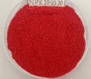 China Supply Npk 20-20-20 Fertilizante compuesto Granular Fertilizante de liberación lenta para césped o hierba - Product Image 1