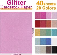 Papier pailleté de qualité supérieure, papier cartonné pailleté, revêtement anti-abrasion, brillance stable pour la décoration de cadres photo