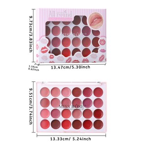 Nueva llegada 24 colores Skin Matte Lipstick ofrece hidratación transpirable fórmula de reparación Miss Rose Lipstick - Product Image 2