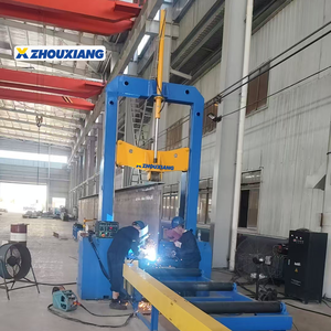 Línea de Producción de Vigas de Acero H de Alta Resistencia Personalizada, Línea de Producción Automática de Vigas H de Grado Zhouxiang, Marca Zhouxiang - Product Image 3