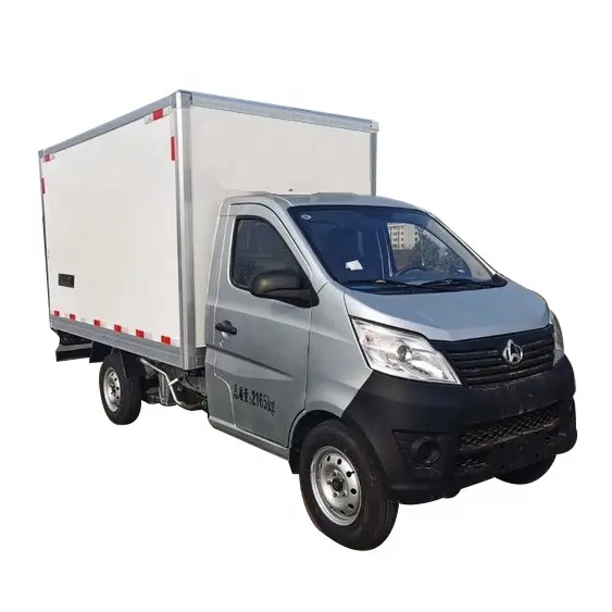Lowest Price 2 Ton China Manufacture Mining delivery van truck CHANGAN box truck