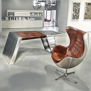 Aviator <strong>Retro</strong> Industrial <strong>Chair</strong> for Office &amp; Living Room Loft Style <strong>Desk</strong> <strong>Chair</strong> Aviator <strong>Desk</strong> - Product Image 5