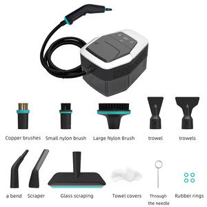 Limpiador a Vapor Eléctrico de Nuevo Diseño con Manguera Larga, Tanque de Agua de 1800 ml, Presión de Vapor de 4 Bares, para Uso en Automóviles, Hoteles y Hogares, 1500 W - Product Image 2