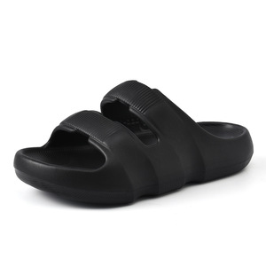 Sandales d'été pour hommes à semelle épaisse, antidérapantes, respirantes, légères, à une seule bride, pour la plage et l'extérieur, confortables et souples - Product Image 5