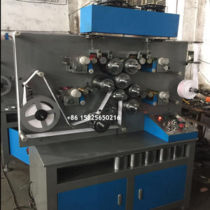 Machine d'impression rotative à grande vitesse pour étiquettes en nylon taffetas / ruban satiné polyester, 3 + 1 couleurs, modèle JS-1031B - Product Image 4