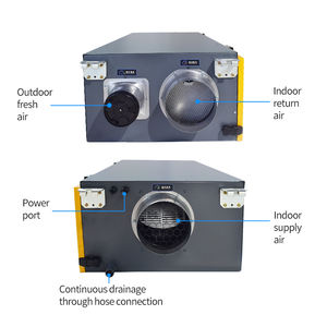 <span class=keywords><strong>Deshumidificador</strong></span> Inteligente Montado en el Techo con Control Mediante Aplicación y Ventilación de Aire Fresco para Ambientes Húmedos - Product Image 3