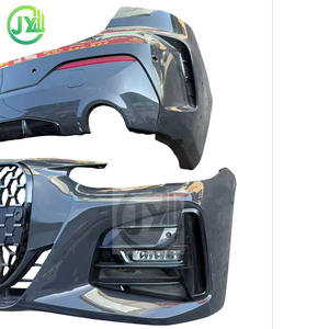 Pour pour 4 séries G22 G23 renfort de Rail de pare-chocs noir de carbone boulonné assurance automobile aile moteur capot garde-boue <span class=keywords><strong>radiateur</strong></span> - Product Image 3