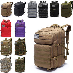 Sac à dos tactique Molle <span class=keywords><strong>900D</strong></span> EDC 45L robuste pour le quotidien et les activités sportives en extérieur, camouflage - Product Image 1